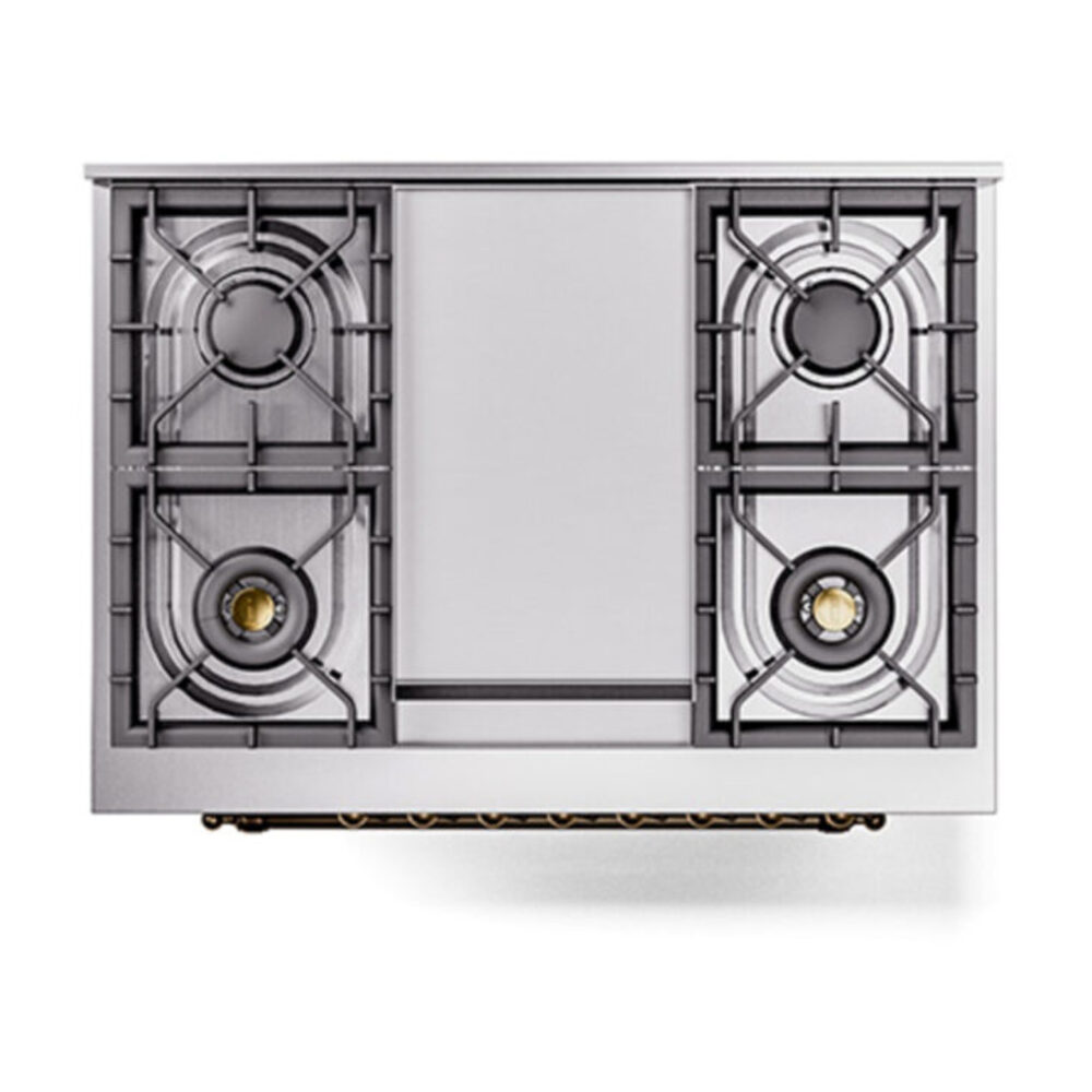 ILVE_UN36FQNMPEGBLP_Nostalgie_II_30"_Dual_Fuel_Range_top_view