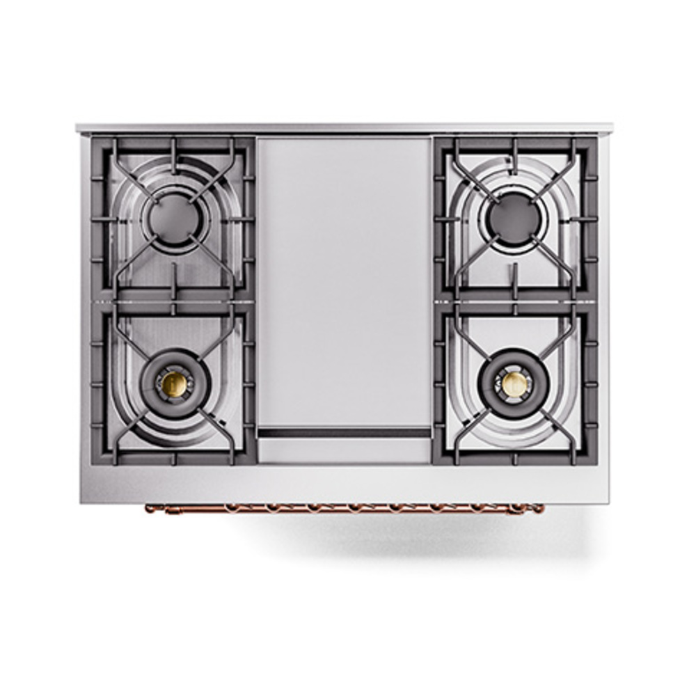 ILVE_UN36FQNMPEGP_Nostalgie_II_30"_Dual_Fuel_Range_top_view