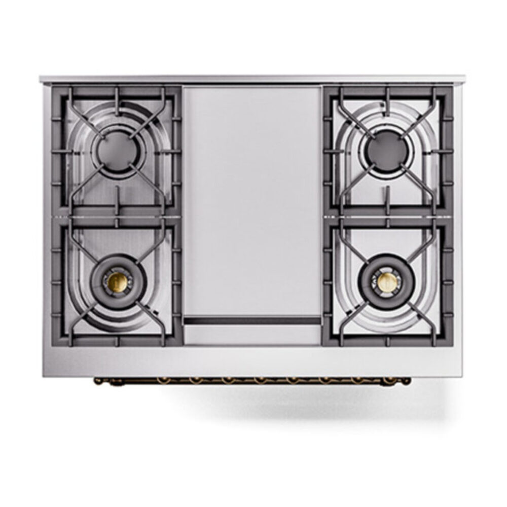 ILVE_UN36FQNMPMBB_Nostalgie_II_30"_Dual_Fuel_Range_top_view
