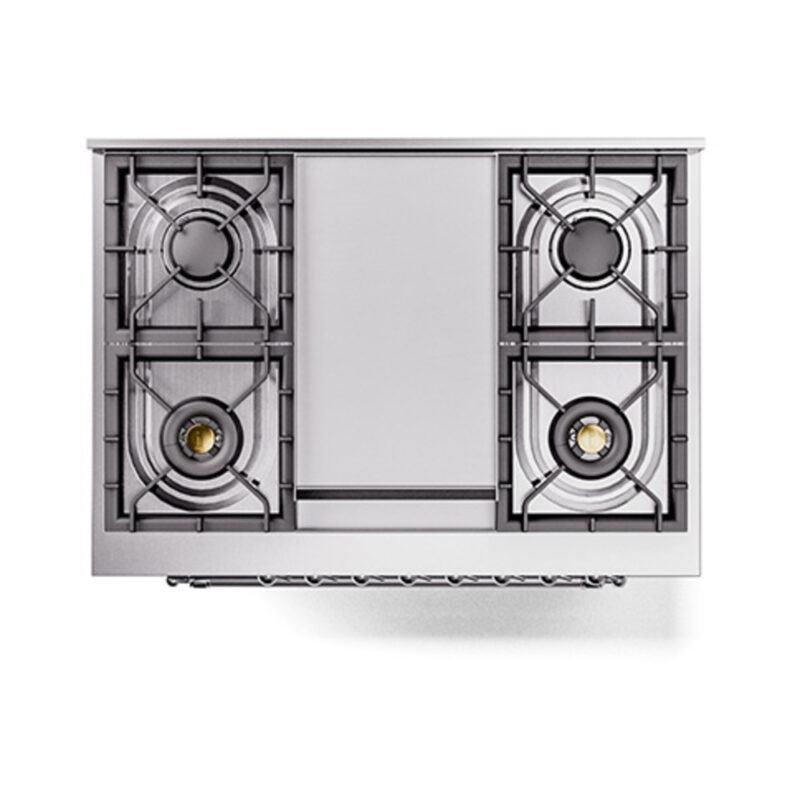 ILVE_UN36FQNMPMBCLP_Nostalgie_II_30"_Dual_Fuel_Range_top_view