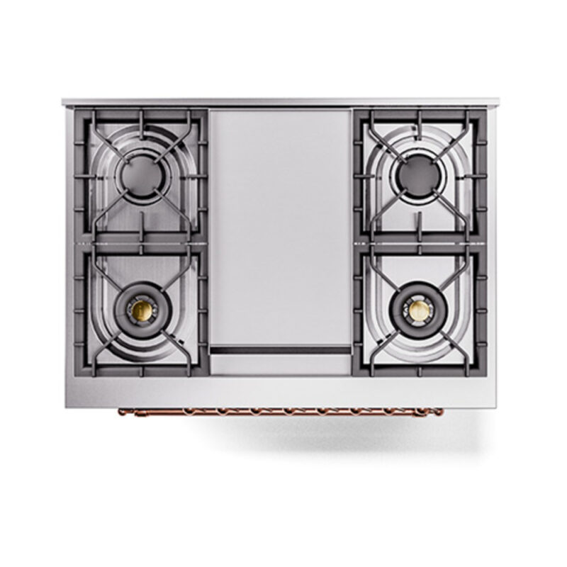 ILVE_UN36FQNMPMBPLP_Nostalgie_II_30"_Dual_Fuel_Range_top_view