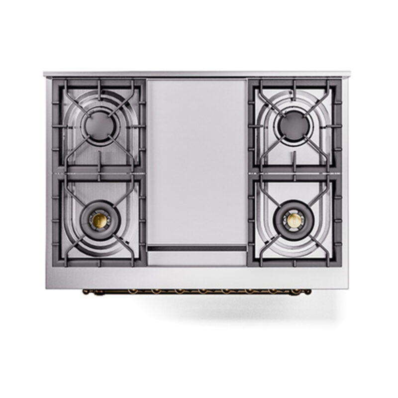 ILVE_UN36FQNMPSSB_Nostalgie_II_30"_Dual_Fuel_Range_top_view
