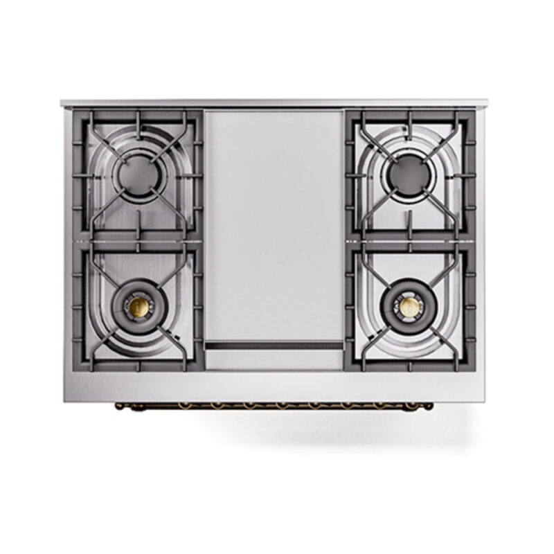 ILVE_UN36FQNMPWHBLP_Nostalgie_II_30"_Dual_Fuel_Range_top_view