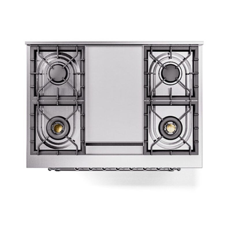 ILVE_UN36FQNMPWHCLP_Nostalgie_II_30"_Dual_Fuel_Range_top_view
