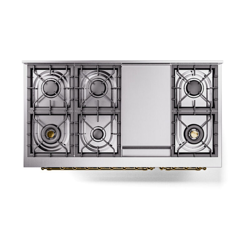 ILVE_UN48FNMPBKG_Nostalgie_II_48"_Dual_Fuel_Range_top_view