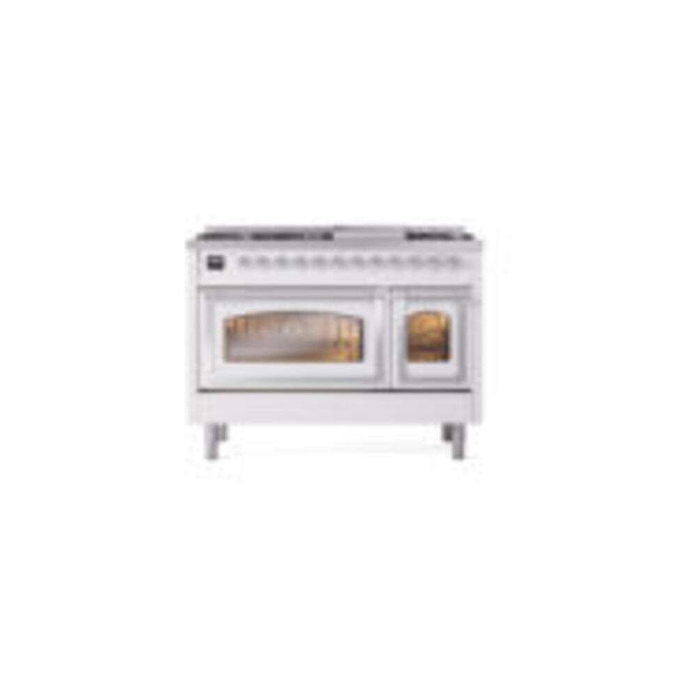 ILVE_UN48FNMPRAC_Nostalgie_II_48"_Dual_Fuel_Range_front_view