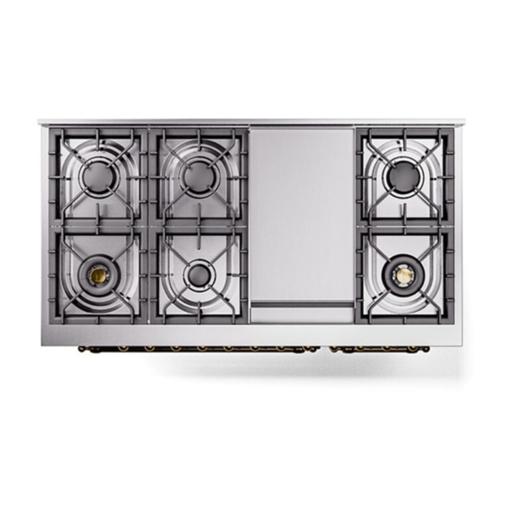 ILVE_UN48FNMPSSBLP_Nostalgie_II_48"_Dual_Fuel_Range_top_view
