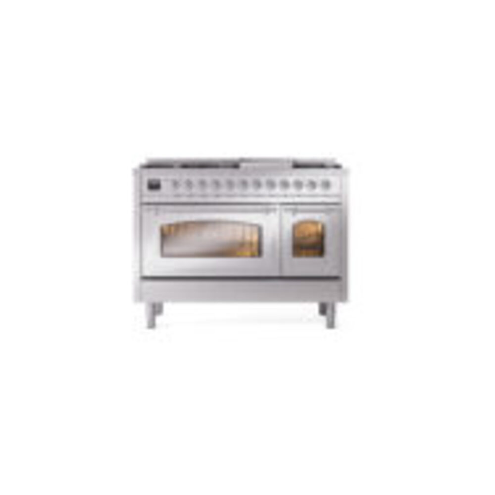 ILVE_UN48FNMPSSC_Nostalgie_II_48"_Dual_Fuel_Range_front_view
