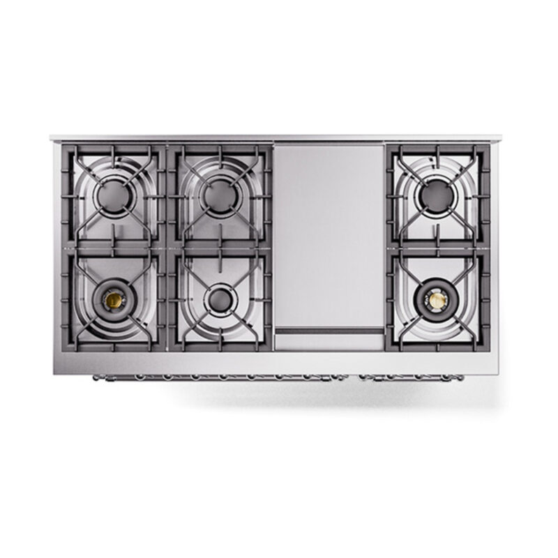 ILVE_UN48FNMPWHC_Nostalgie_II_40"_Dual_Fuel_Range_top_view