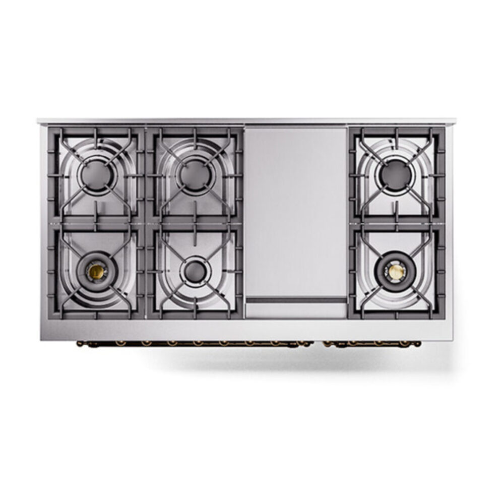 ILVE_UN48FQNMPMGB_Nostalgie_II_48"_Dual_Fuel_Range_top_view
