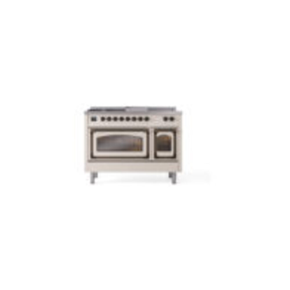 ILVE_UN48FSNMPAWB_Nostalgie_II_48"_Dual_Fuel_Range_front_view