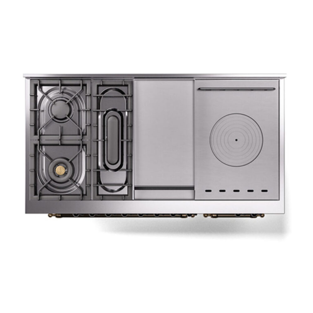 ILVE_UN48FSNMPAWB_Nostalgie_II_48"_Dual_Fuel_Range_top_view