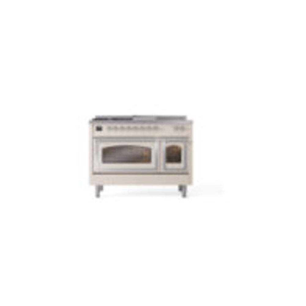 ILVE_UN48FSNMPAWC_Nostalgie_II_48"_Dual_Fuel_Range_front_view