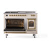 ILVE_UN48FSNMPAWG_Nostalgie_II_48"_Dual_Fuel_Range_main_oven_door_opened