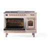 ILVE_UN48FSNMPAWP_Nostalgie_II_48"_Dual_Fuel_Range_main_oven_door_opened