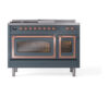 ILVE_UN48FSNMPBGP_Nostalgie_II_48"_Dual_Fuel_Range_front_view