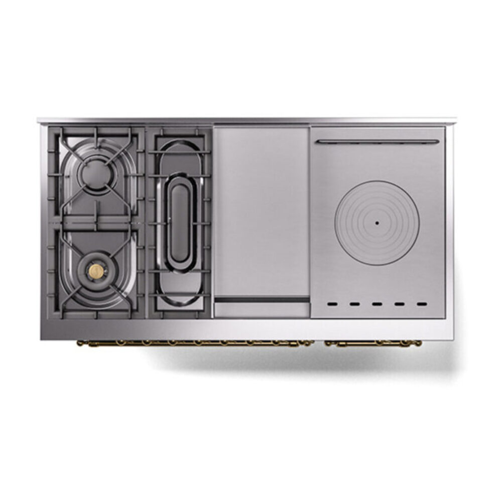 ILVE_UN48FSNMPBUGLP_Nostalgie_II_48"_Dual_Fuel_Range_top_view