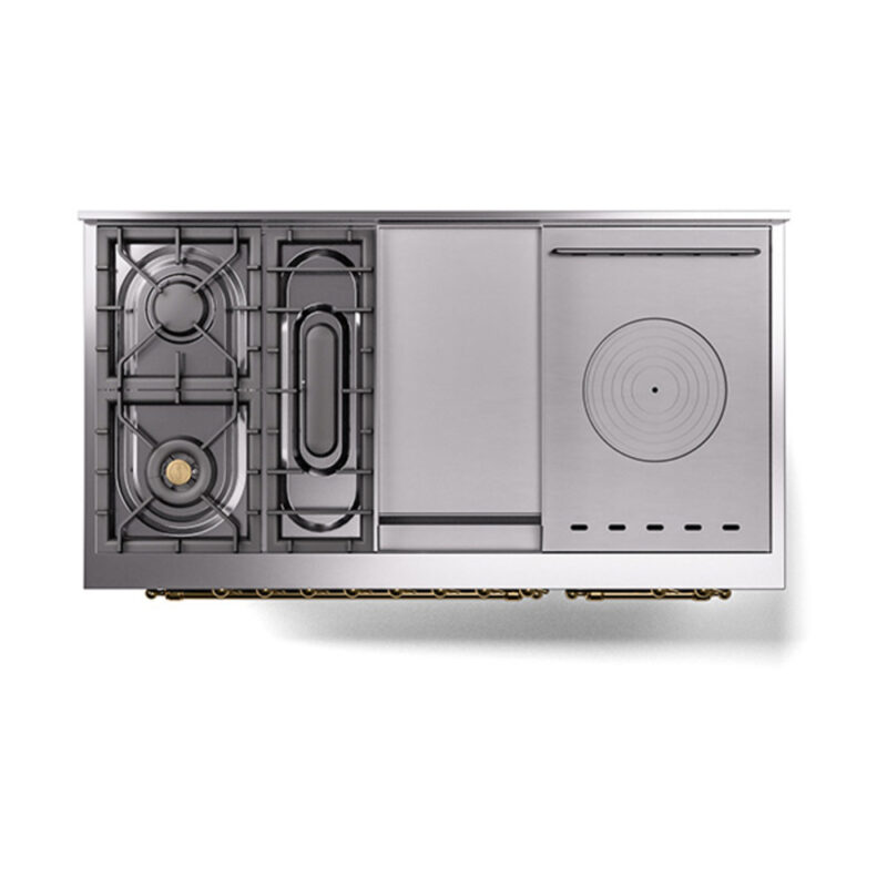 ILVE_UN48FSNMPEGG_Nostalgie_II_48"_Dual_Fuel_Range_top_view
