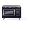 ILVE_UN48FSNMPMBC_Nostalgie_II_48"_Dual_Fuel_Range_front_view