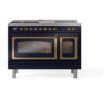 ILVE_UN48FSNMPMBG_Nostalgie_II_48"_Dual_Fuel_Range_front_view