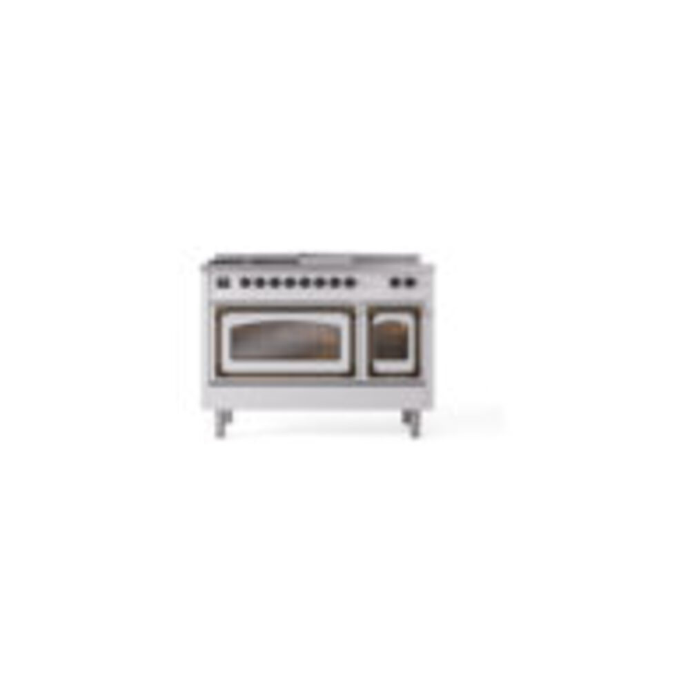 ILVE_UN48FSNMPRABLP_Nostalgie_II_48"_Dual_Fuel_Range_front_view