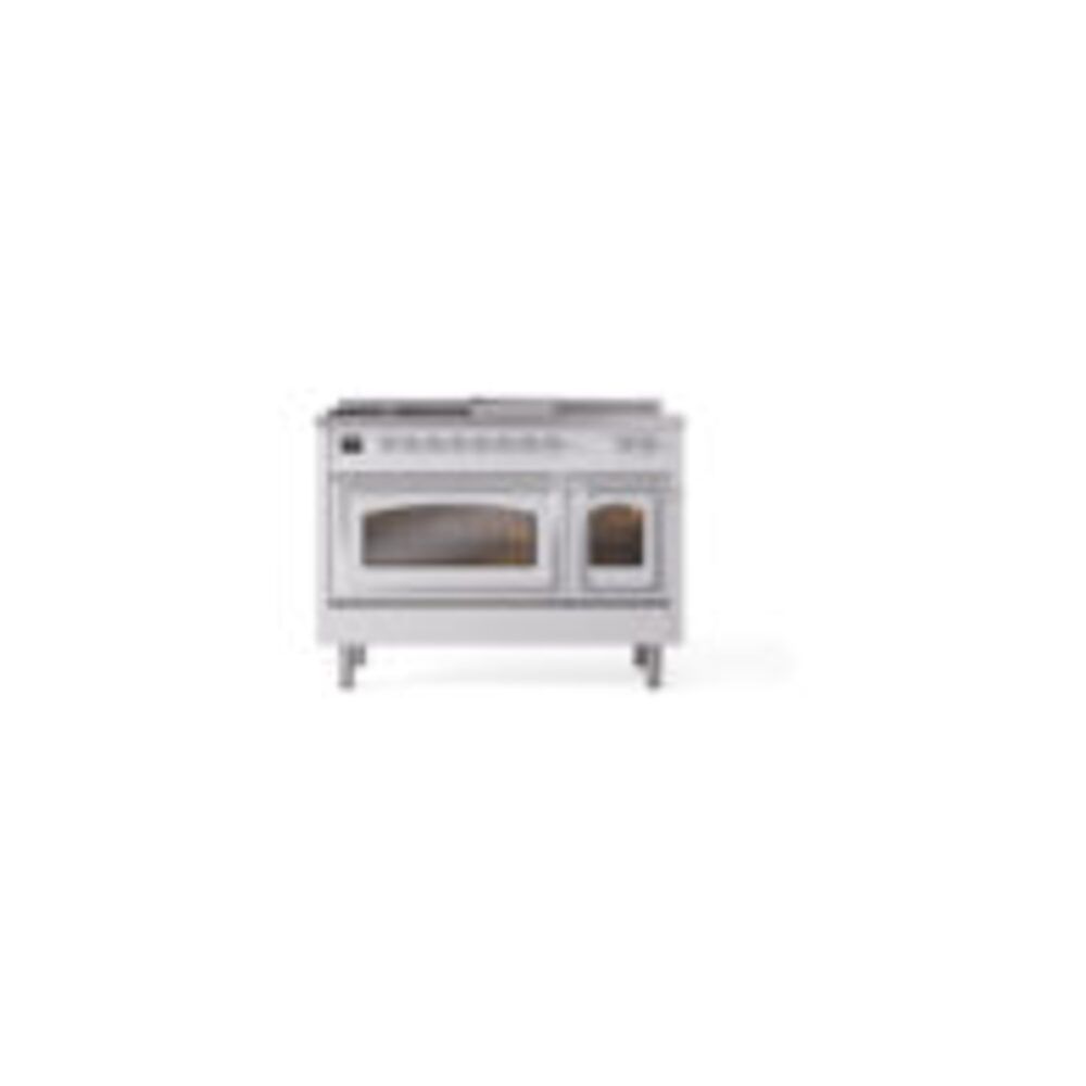 ILVE_UN48FSNMPRACLP_Nostalgie_II_48"_Dual_Fuel_Range_front_view