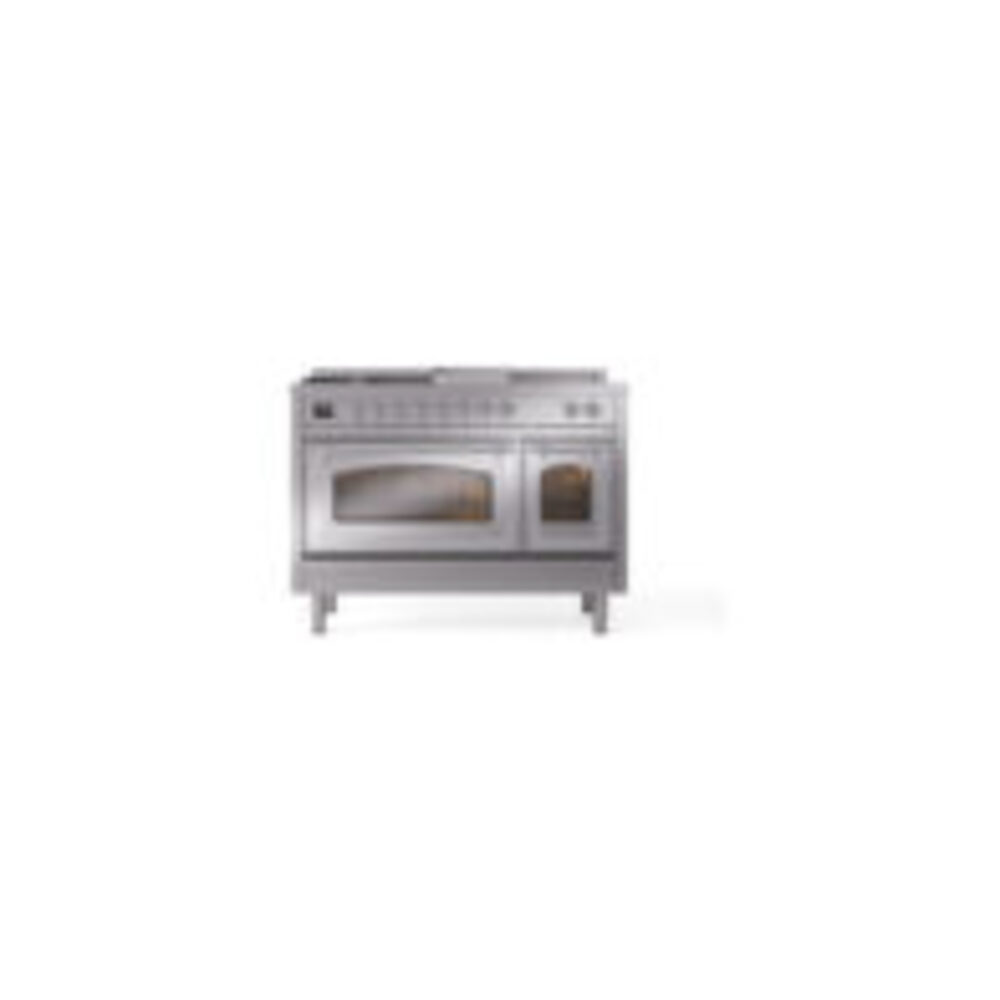 ILVE_UN48FSNMPSSC_Nostalgie_II_48"_Dual_Fuel_Range_front_view