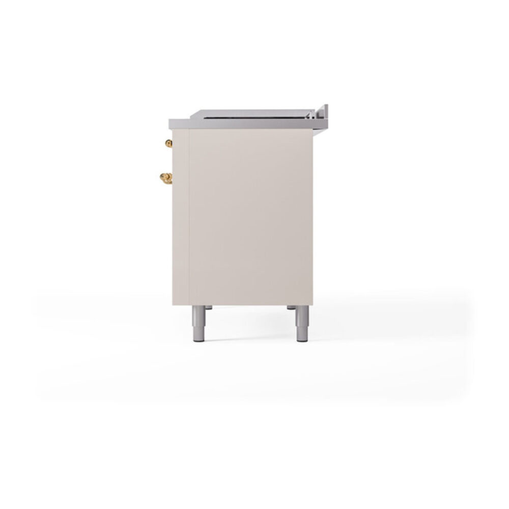 ILVE UN48F Nostalgie II Noblesse 48" Dual Fuel Range ILVE_UN48FSQNMPAWG_right_side