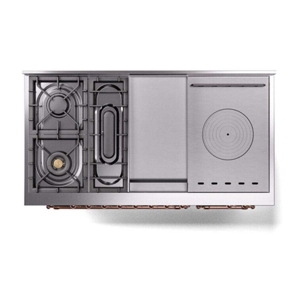 ILVE_UN48FSQNMPMBP_Nostalgie_II_48"_Dual_Fuel_Range_top_view