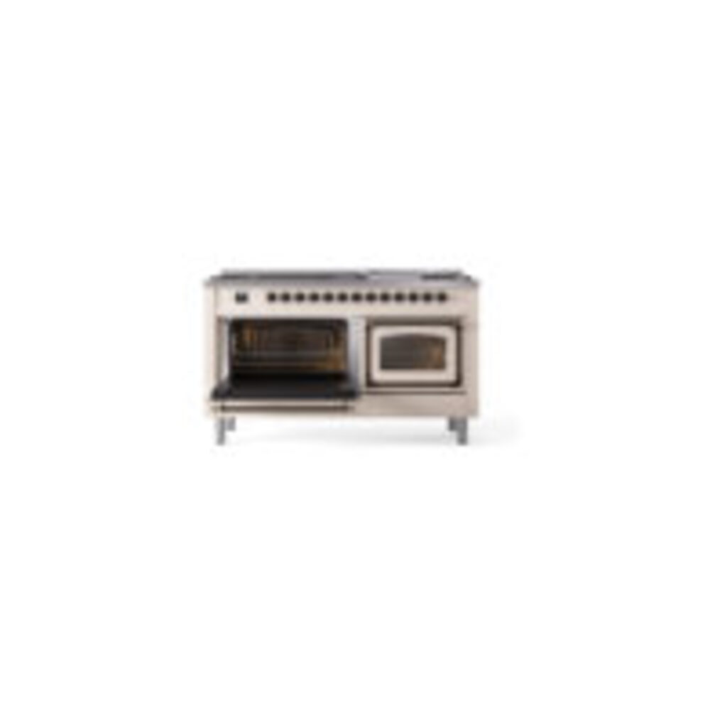 ILVE_UN60FNMPAWB_Nostalgie_II_60"_Dual_Fuel_Range_main_oven_door_opened