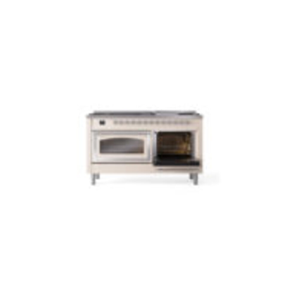 ILVE_UN60FNMPAWCLP_Nostalgie_II_60"_Dual_Fuel_Range_side_oven_door_opened