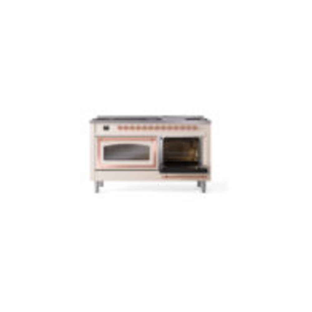 ILVE_UN60FNMPAWPLP_Nostalgie_II_60"_Dual_Fuel_Range_side_oven_door_opened