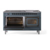 ILVE_UN60FNMPBGBLP_Nostalgie_II_60"_Dual_Fuel_Range_main_oven_door_opened