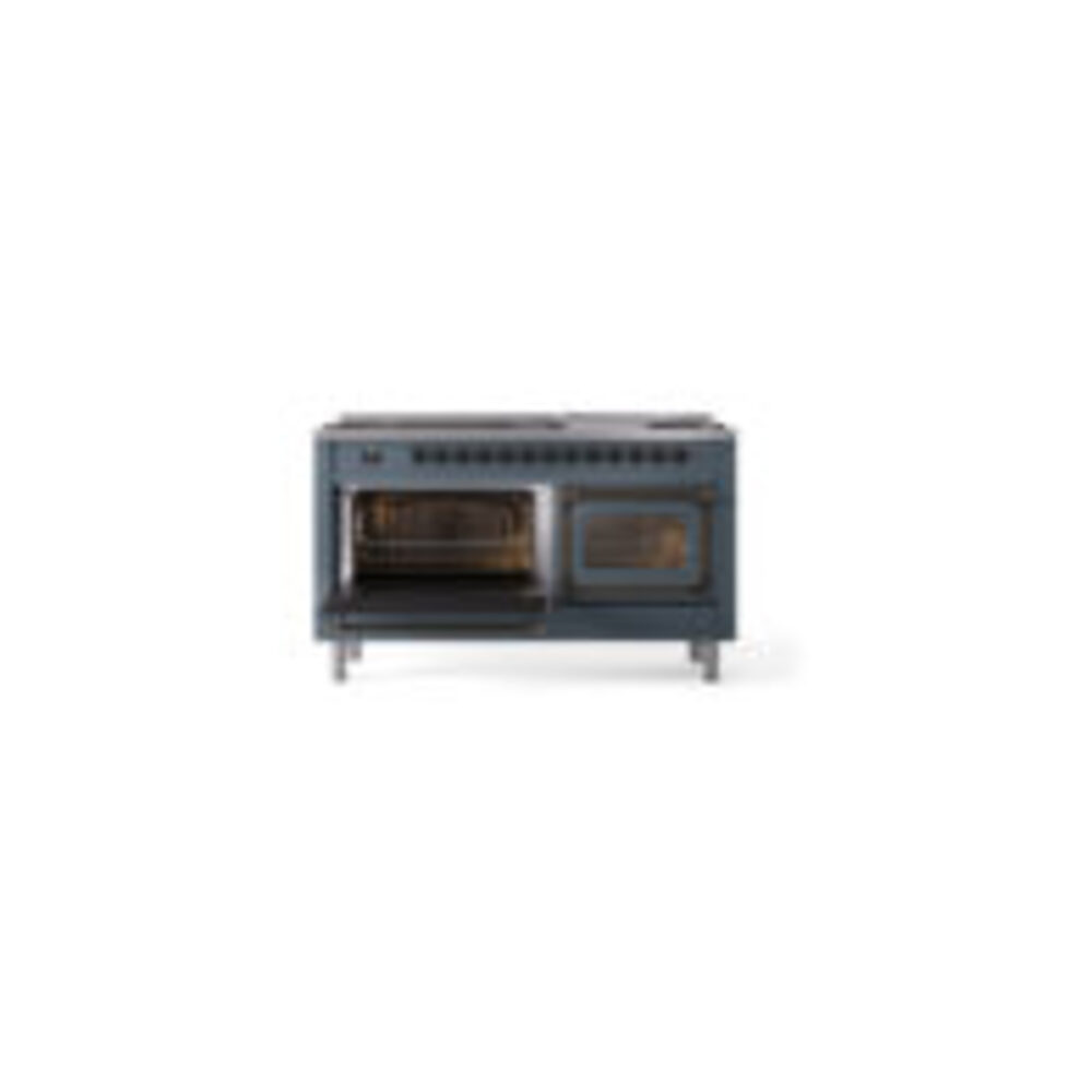 ILVE_UN60FNMPBGB_Nostalgie_II_60"_Dual_Fuel_Range_main_oven_door_opened
