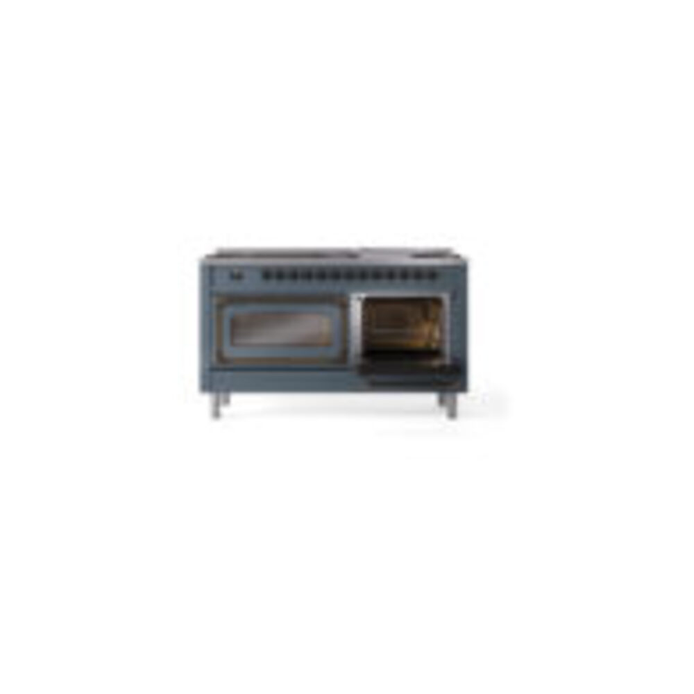ILVE_UN60FNMPBGB_Nostalgie_II_60"_Dual_Fuel_Range_side_oven_door_opened