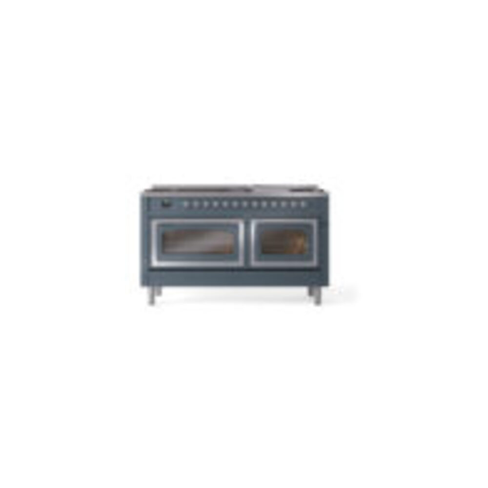 ILVE_UN60FNMPBGCLP_Nostalgie_II_60"_Dual_Fuel_Range_front_view