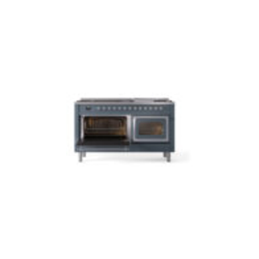 ILVE_UN60FNMPBGC_Nostalgie_II_60"_Dual_Fuel_Range_main_oven_door_opened