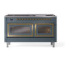 ILVE_UN60FNMPBGGLP_Nostalgie_II_60"_Dual_Fuel_Range_front_view