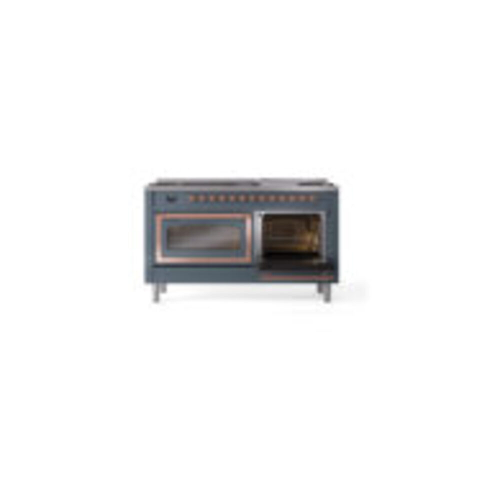 ILVE_UN60FNMPBGPLP_Nostalgie_II_60"_Dual_Fuel_Range_side_oven_door_opened