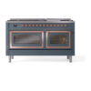 ILVE_UN60FNMPBGP_Nostalgie_II_60"_Dual_Fuel_Range_front_view