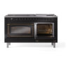 ILVE_UN60FNMPBKBLP_Nostalgie_II_60"_Dual_Fuel_Range_side_oven_door_opened