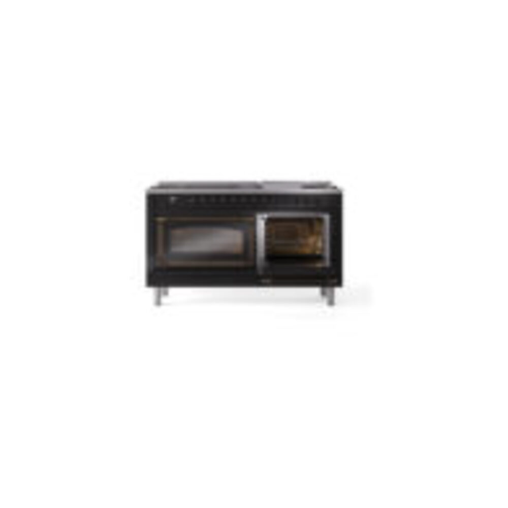 ILVE_UN60FNMPBKB_Nostalgie_II_60"_Dual_Fuel_Range_side_oven_door_opened