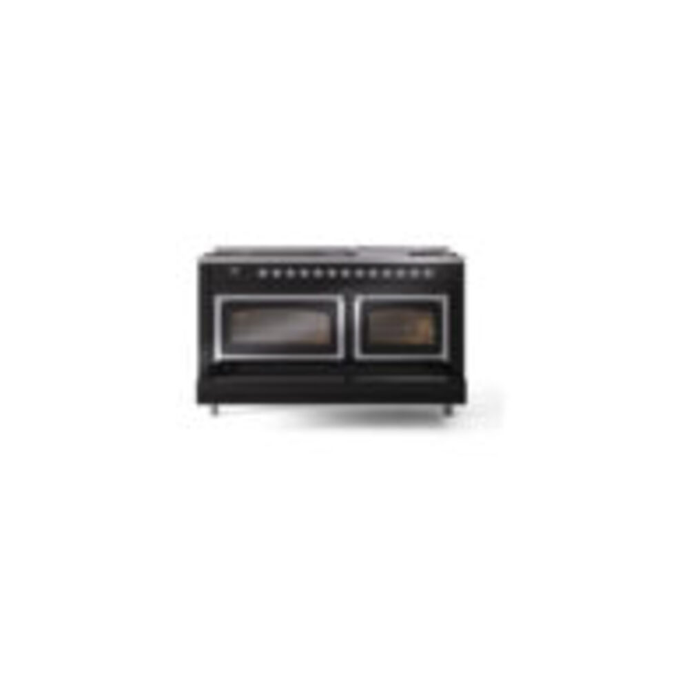 ILVE_UN60FNMPBKC_Nostalgie_II_60"_Dual_Fuel_Range_drawer_opened