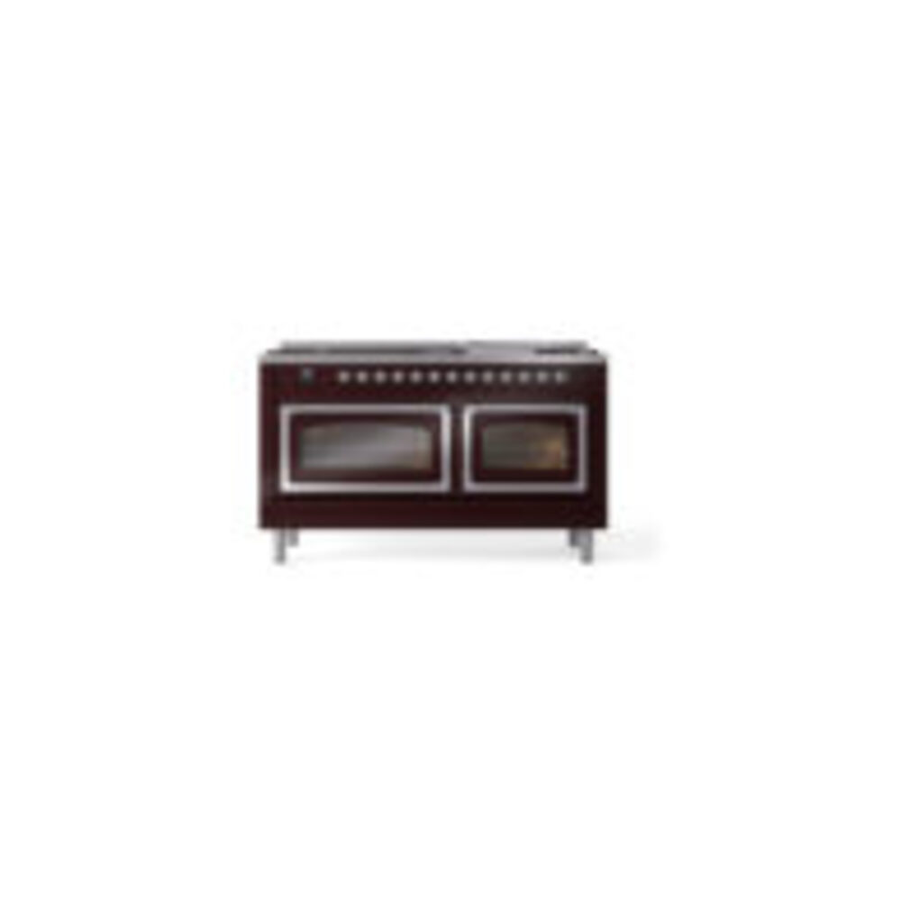 ILVE_UN60FNMPBUCLP_Nostalgie_II_60"_Dual_Fuel_Range_front_view