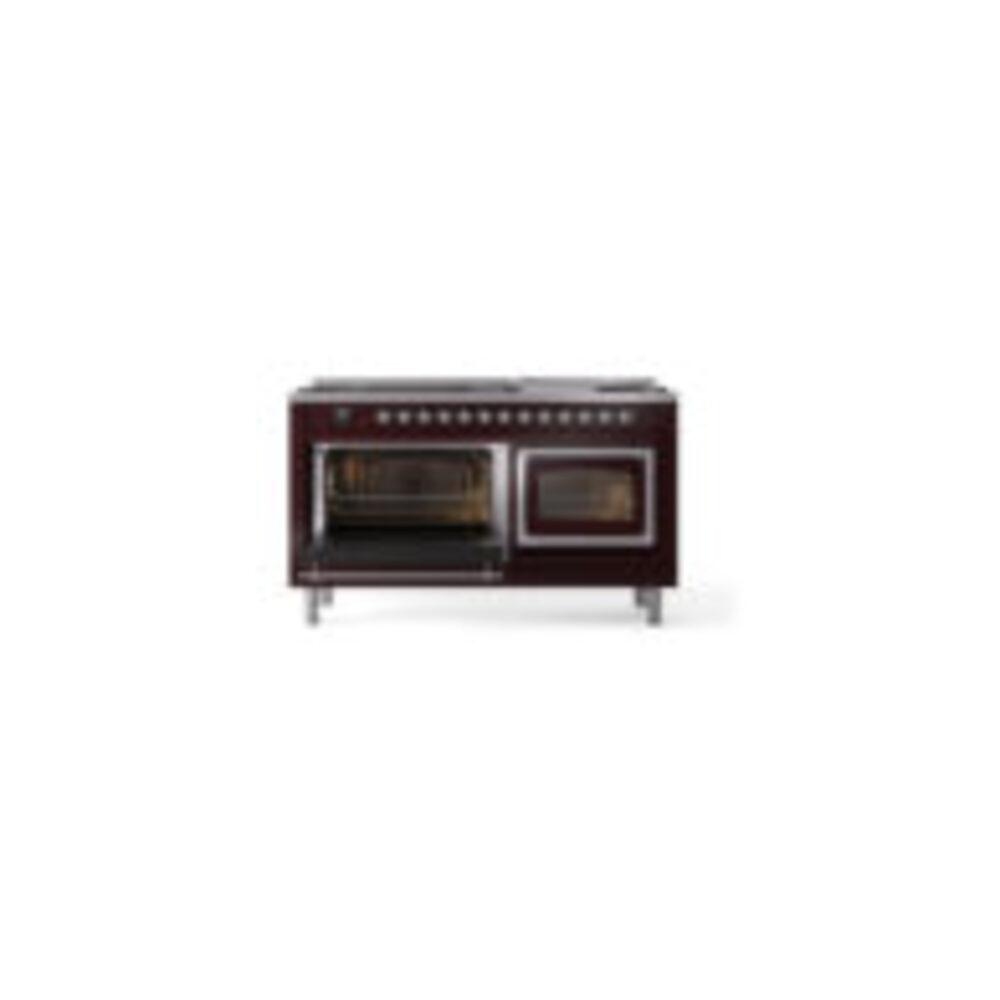 ILVE_UN60FNMPBUCLP_Nostalgie_II_60"_Dual_Fuel_Range_main_oven_door_opened