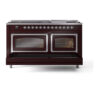ILVE_UN60FNMPBUCLP_Nostalgie_II_60"_Dual_Fuel_Range_drawer_opened