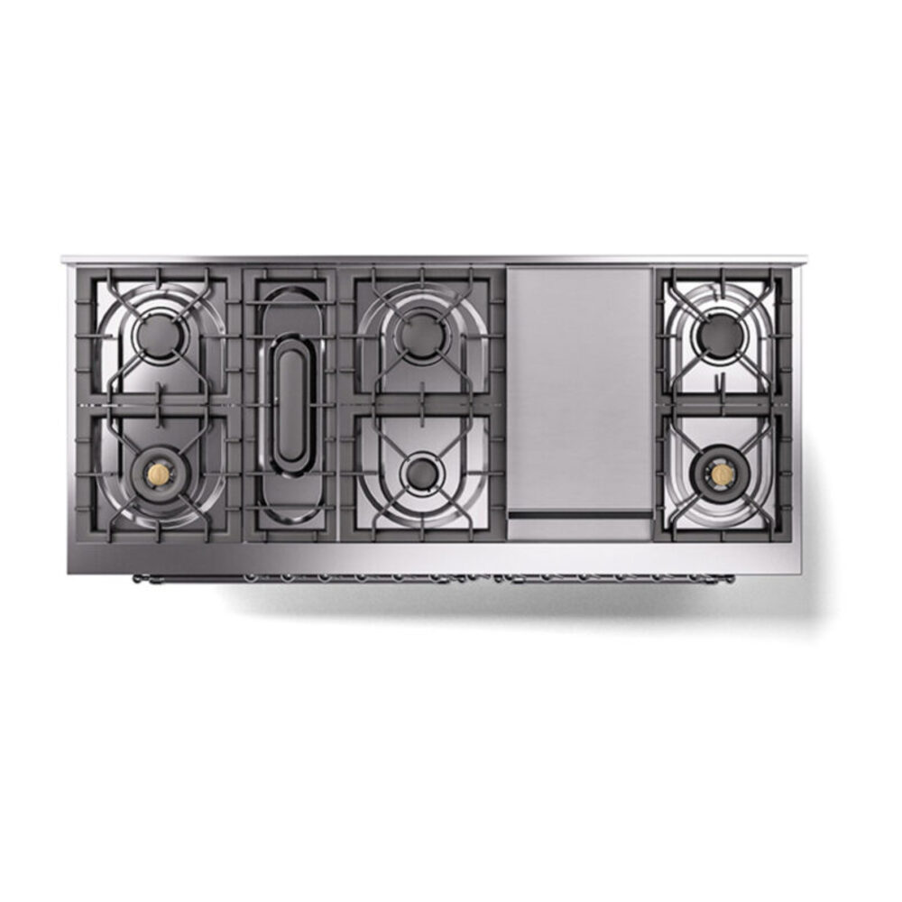 ILVE_UN60FNMPBUCLP_Nostalgie_II_60"_Dual_Fuel_Range_top_view