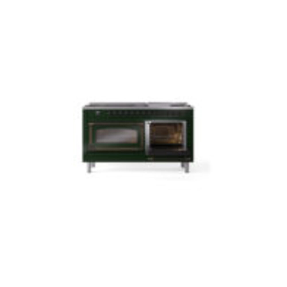 ILVE_UN60FNMPEGBLP_Nostalgie_II_60"_Dual_Fuel_Range_side_oven_door_opened