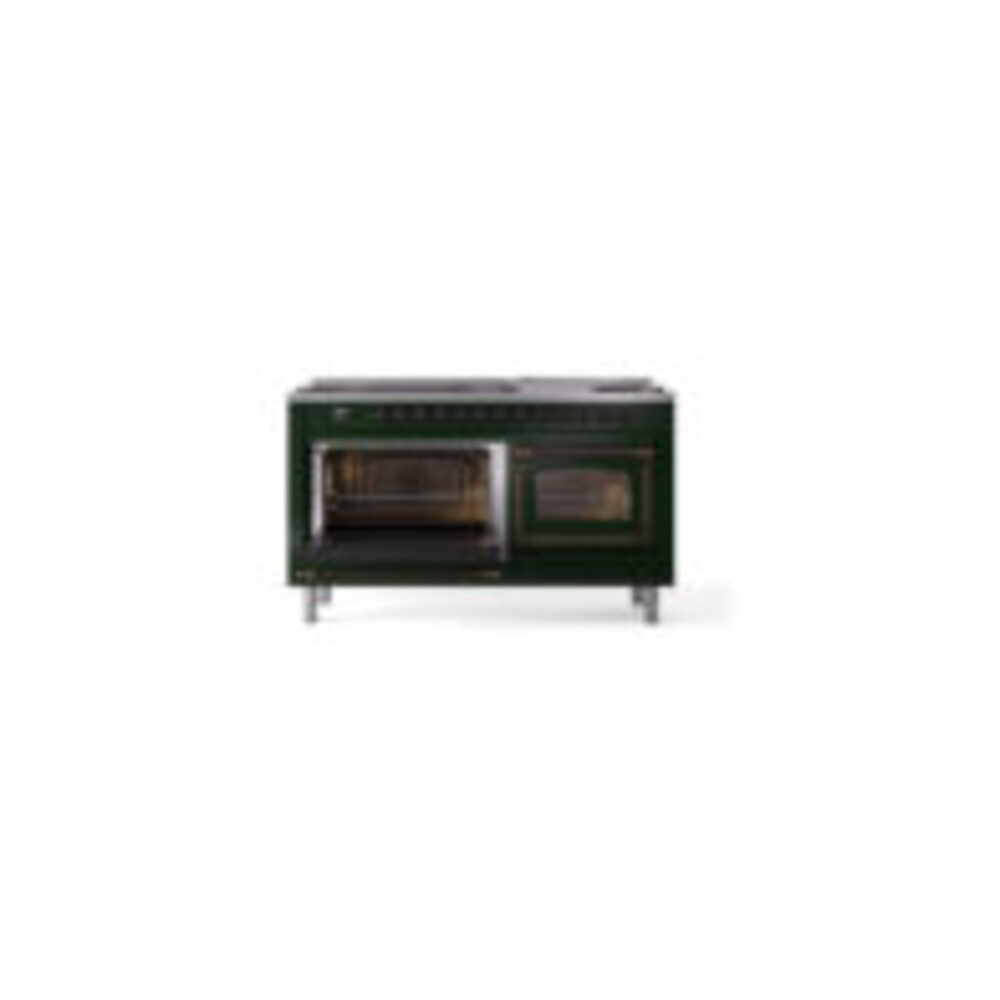 ILVE_UN60FNMPEGB_Nostalgie_II_60"_Dual_Fuel_Range_main_oven_door_opened