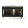 ILVE_UN60FNMPEGGLP_Nostalgie_II_60"_Dual_Fuel_Range_oven_door_opened
